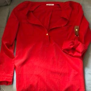 Calvin Klein Red Blouse